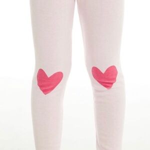 NWOT, Chaser, Girls, Cozy Heart Leggings